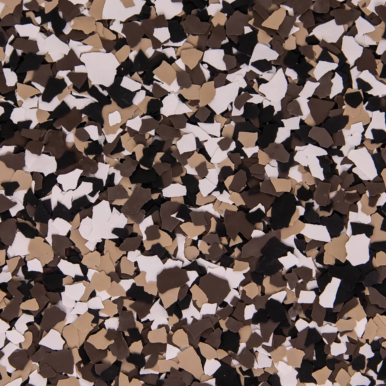 Autumn Brown flake blend swatch