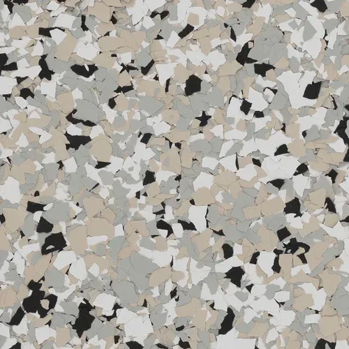 Cabin Fever flake blend swatch