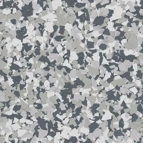 Gravel flake blend swatch